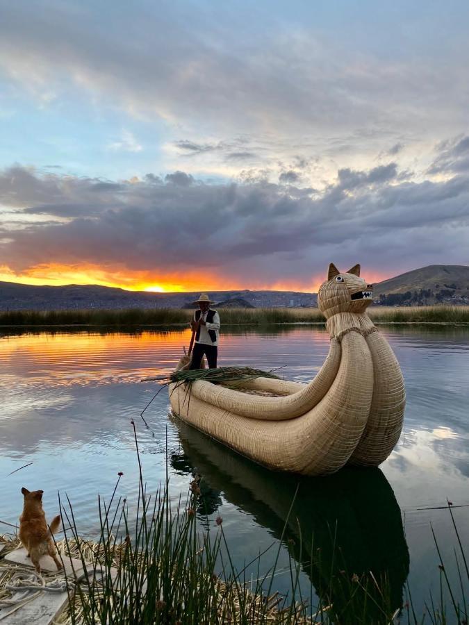 Uros Lodge Peru Πούνο Εξωτερικό φωτογραφία