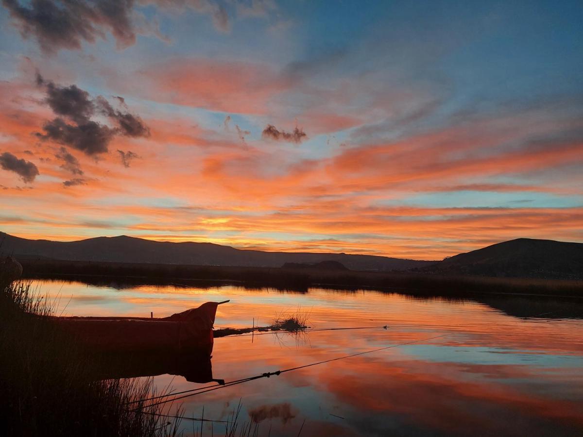 Uros Lodge Peru Πούνο Εξωτερικό φωτογραφία